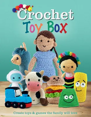 Cutie de jucării croșetate - Crochet Toy Box