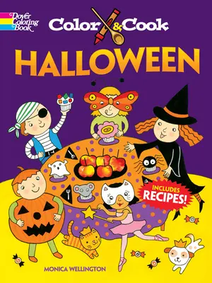 Halloween colorat și gătit - Color & Cook Halloween