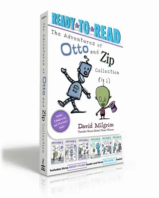 Colecția Aventurile lui Otto și Zip (Boxed Set): See Zip Zap; Poof! a Bot!; Intră, Zip!; See Pip Flap; Atenție! o furtună!; Pentru Otto - The Adventures of Otto and Zip Collection (Boxed Set): See Zip Zap; Poof! a Bot!; Come In, Zip!; See Pip Flap; Look Out! a Storm!; For Otto