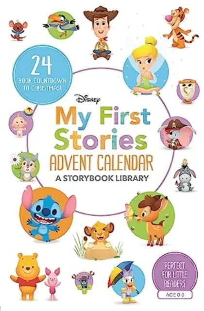 Disney: Calendarul de Advent My First Stories: O bibliotecă de povești - Disney: My First Stories Advent Calendar: A Storybook Library
