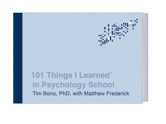 101 lucruri pe care le-am învățat(r) la Facultatea de Psihologie - 101 Things I Learned(r) in Psychology School