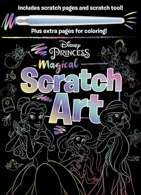 Prințesa Disney - Magical Scratch Art: Cu instrumentul Scratch și pagini de colorat - Disney Princess - Magical Scratch Art: With Scratch Tool and Coloring Pages