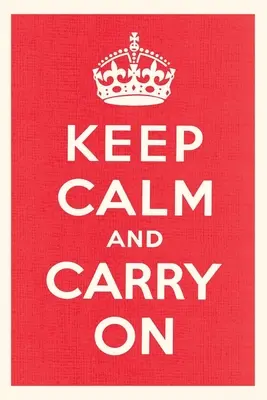 Jurnal de epocă Keep Calm and Carry On - Vintage Journal Keep Calm and Carry On