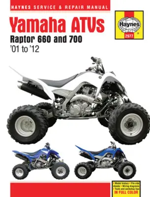 Yamaha Atvs Raptor 660 și 700: '01 la '12 - Yamaha Atvs Raptor 660 and 700: '01 to '12