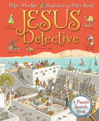 Iisus Detectiv: O carte de căutare puzzle - Jesus Detective: A Puzzle Search Book