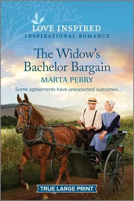 Afacerea de burlac a văduvei: Un roman de inspirație înălțător - The Widow's Bachelor Bargain: An Uplifting Inspirational Romance