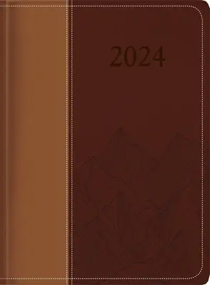 The Treasure of Wisdom - 2024 Executive Agenda - Maro în două tonuri: O agendă zilnică cu tematică executivă și o agendă de întâlniri cu o citare inspiraționalăti - The Treasure of Wisdom - 2024 Executive Agenda - Two-Toned Brown: An Executive Themed Daily Journal and Appointment Book with an Inspirational Quotati