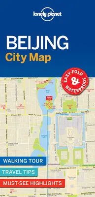 Harta Lonely Planet a orașului Beijing 1 - Lonely Planet Beijing City Map 1