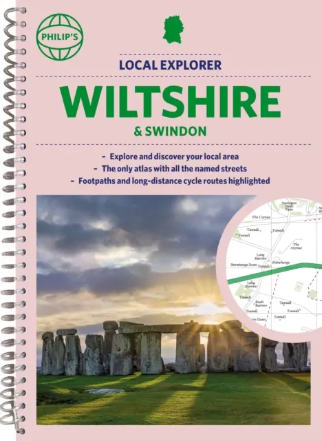 Philip's Local Explorer Street Atlas Wiltshire și Swindon - Philip's Local Explorer Street Atlas Wiltshire and Swindon