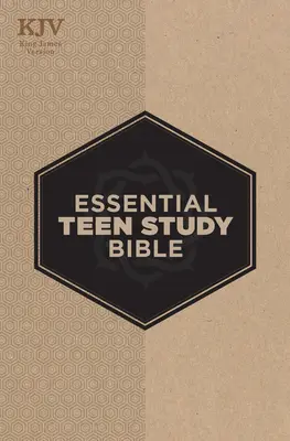 Biblia de studiu pentru adolescenți KJV Essential, cu copertă tare - KJV Essential Teen Study Bible, Hardcover