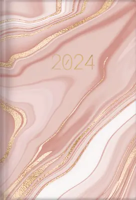 The Treasure of Wisdom - Agenda zilnică 2024 - Marmură roz: O agendă zilnică, program și agendă de întâlniri cu un citat inspirațional sau un text biblic Ve - The Treasure of Wisdom - 2024 Daily Agenda - Pink Marble: A Daily Calendar, Schedule, and Appointment Book with an Inspirational Quotation or Bible Ve