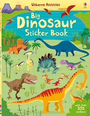 Cartea de abțibilduri cu dinozauri mari - Big Dinosaur Sticker Book