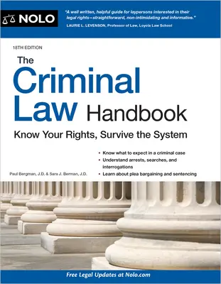 Manualul de drept penal: Cunoaște-ți drepturile, supraviețuiește sistemului - The Criminal Law Handbook: Know Your Rights, Survive the System