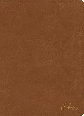 Biblia de studiu KJV Spurgeon, Tan Leathertouch - KJV Spurgeon Study Bible, Tan Leathertouch