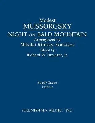 Night on Bald Mountain: Partitură de studiu - Night on Bald Mountain: Study score