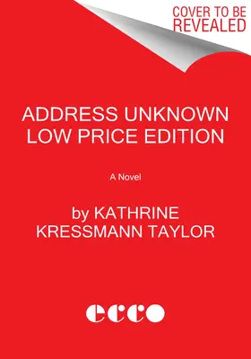 Adresă necunoscută Low Price Edition - Address Unknown Low Price Edition