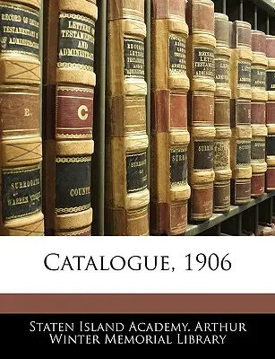 Catalog, 1906 - Catalogue, 1906