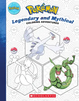 Pokmon Aventuri de colorat #2: Pokmoni legendari și mitici - Pokmon Coloring Adventures #2: Legendary & Mythical Pokmon