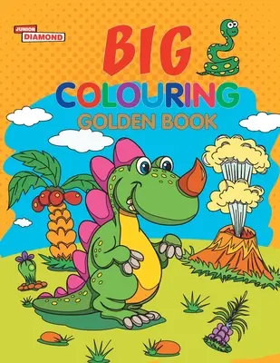 Mare carte de aur de colorat pentru copii între 5 și 9 ani Carte de activități distractive și de colorat pentru copii - Big Colouring Golden Book for 5 to 9 years Old Kids Fun Activity and Colouring Book for Children