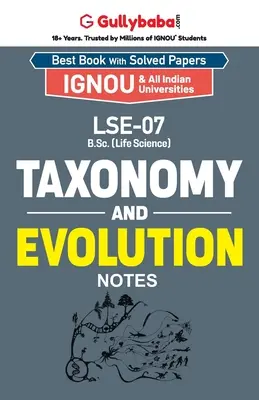 LSE-07 Taxonomie și evoluție - LSE-07 Taxonomy and Evolution