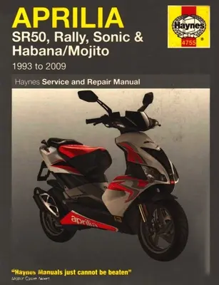 Aprilia SR50, Rally, Sonic & Habana/Mojito Scutere (93 - 09) - Aprilia SR50, Rally, Sonic & Habana/Mojito Scooters (93 - 09)