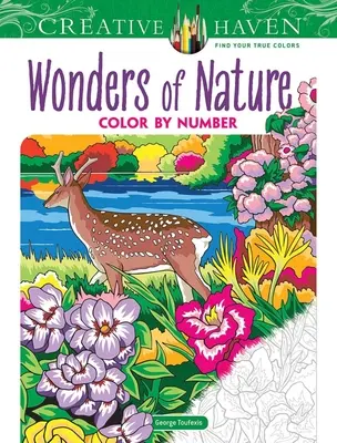 Creative Haven Wonders of Nature Colorează după număr - Creative Haven Wonders of Nature Color by Number
