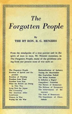 Oamenii uitați - The Forgotten People