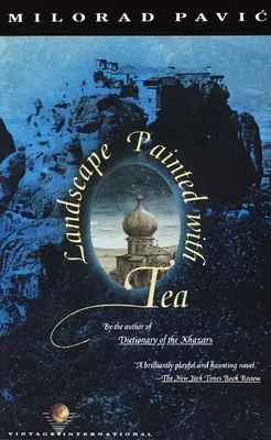 Peisaj pictat cu ceai - Landscape Painted with Tea