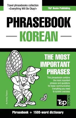 Repertoriu de fraze engleză-coreeană și dicționar de 1500 de cuvinte - English-Korean phrasebook and 1500-word dictionary