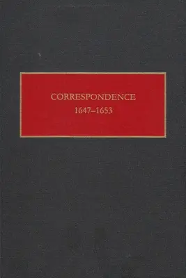 Corespondență, 1647-1653 - Correspondence, 1647-1653