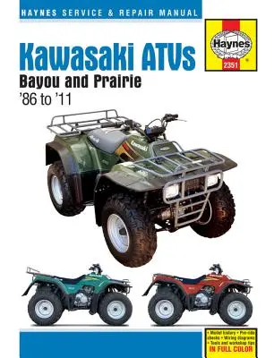 Kawasaki Atvs Bayou și Prairie '86 - '11 - Kawasaki Atvs Bayou and Prairie '86 to '11