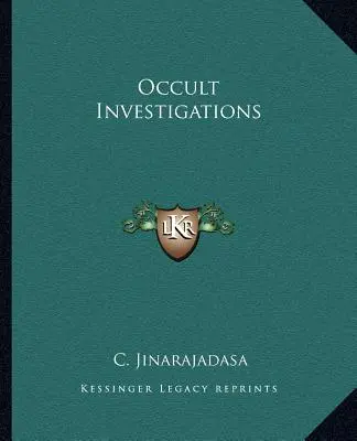 Investigații oculte - Occult Investigations