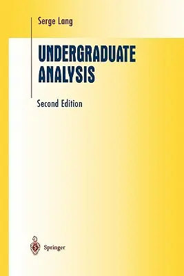 Analiză universitară - Undergraduate Analysis