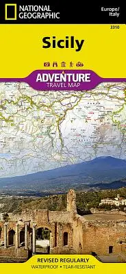 Harta Sicilia [Italia] - Sicily Map [Italy]