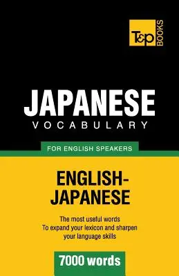Vocabular japonez pentru vorbitorii de engleză - 7000 de cuvinte - Japanese vocabulary for English speakers - 7000 words