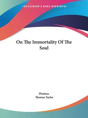 Despre nemurirea sufletului - On The Immortality Of The Soul