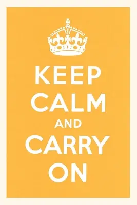Jurnal de epocă Keep Calm and Carry On - Vintage Journal Keep Calm and Carry On