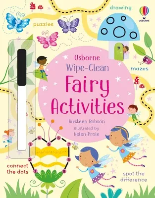 Wipe-Clean Activități cu zâne - Wipe-Clean Fairy Activities