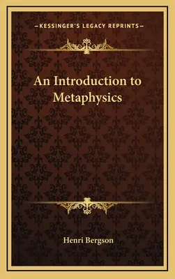 O introducere în metafizică - An Introduction to Metaphysics