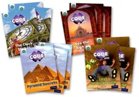Project X CODE Extra: Bandă de carte violet, Oxford Nivelul 8: Minunile lumii și Pericolul piramidelor, pachet de clasă de 12 - Project X CODE Extra: Purple Book Band, Oxford Level 8: Wonders of the World and Pyramid Peril, Class pack of 12