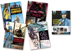Project X Origins Graphic Texts: Dark Red+ Book Band, Oxford Level 19: Pachet mixt de 4 - Project X Origins Graphic Texts: Dark Red+ Book Band, Oxford Level 19: Mixed Pack of 4