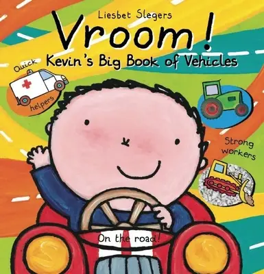 Vroom! Marea carte de vehicule a lui Kevin - Vroom! Kevin's Big Book of Vehicles