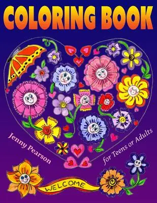 Carte de colorat pentru adolescenți sau adulți: Eliberare de stres și relaxare (Marker Friendly) - Coloring Book for Teens or Adults: Stress Relief & Relaxation (Marker Friendly)