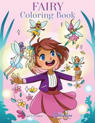 Carte de colorat cu zâne: Pentru copii de 6-8 ani, 9-12 ani - Fairy Coloring Book: For Kids Ages 6-8, 9-12