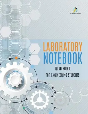 Caiet de laborator Quad Ruled pentru studenții la inginerie - Laboratory Notebook Quad Ruled for Engineering Students