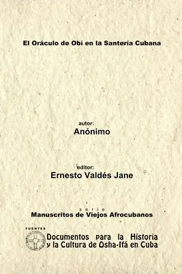 Cercul de Ob în Santera Cubaneză. Annimo. - El Orculo de Ob en la Santera Cubana. Annimo.