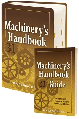 Manualul de mașini și ghidul Combo: Large Print - Machinery's Handbook & the Guide Combo: Large Print