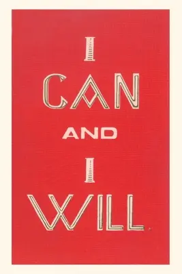 Jurnal de epocă I Can and I Will - Vintage Journal I Can and I Will