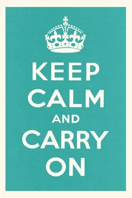 Jurnal de epocă Keep Calm and Carry On - Vintage Journal Keep Calm and Carry On