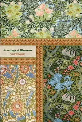 Greetings of Blossoms NOTEBOOK [caiet/ jurnal/ jurnal pentru scris, 60 coli, format mediu (A5) 6x9 inch] - Greetings of Blossoms NOTEBOOK [ruled Notebook/Journal/Diary to write in, 60 sheets, Medium Size (A5) 6x9 inches]
